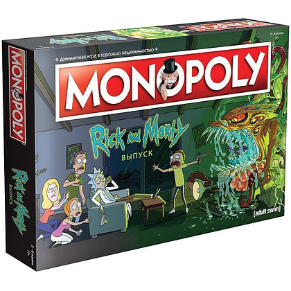 Игра настольная "Монополия. Рик и Морти"