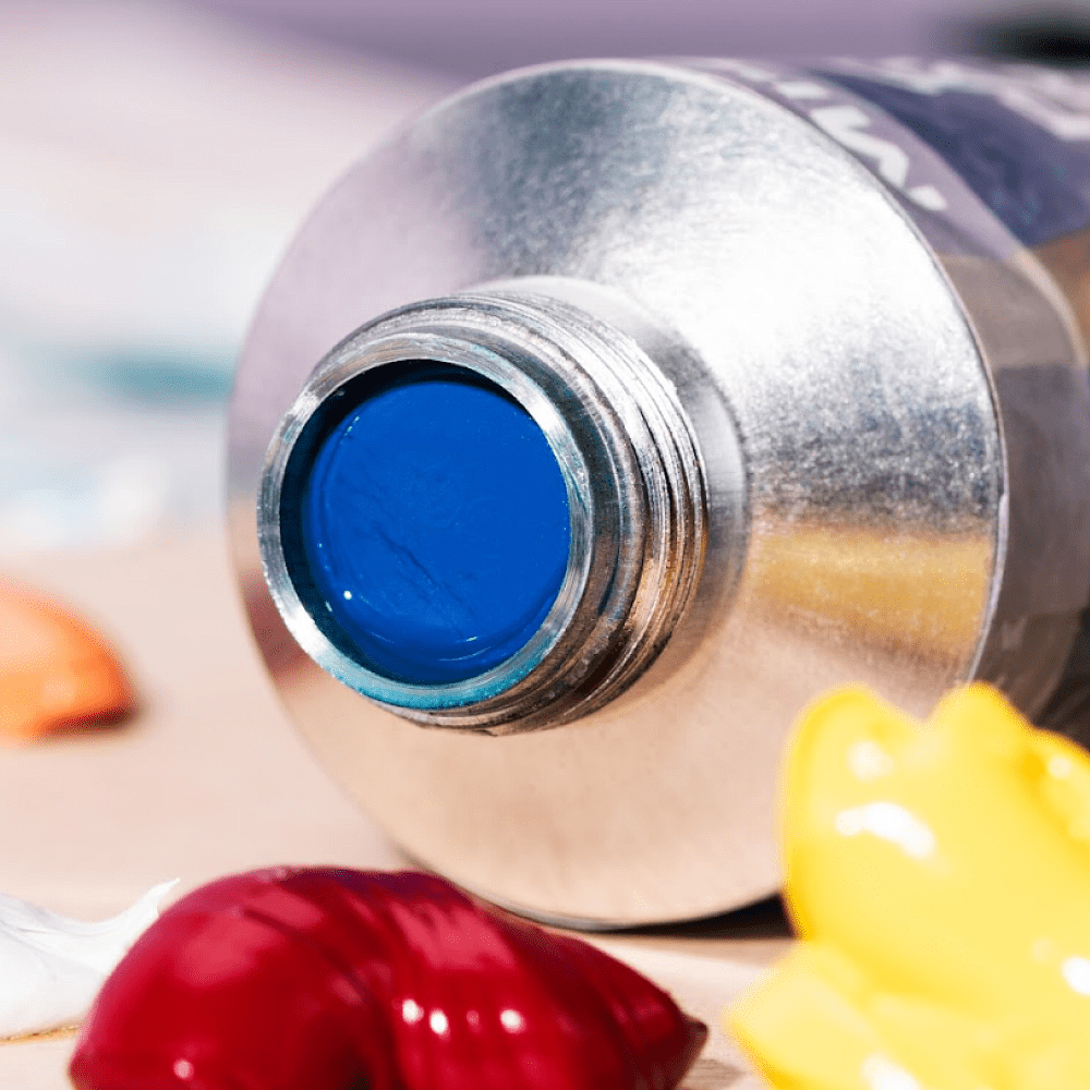 Краски масляные "HIMI.MIYA", белила титановые, 170 мл., туба - 5