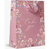 Пакет бумажный подарочный "Italy Garden М", 18х22.7х10 см, ассорти - 4