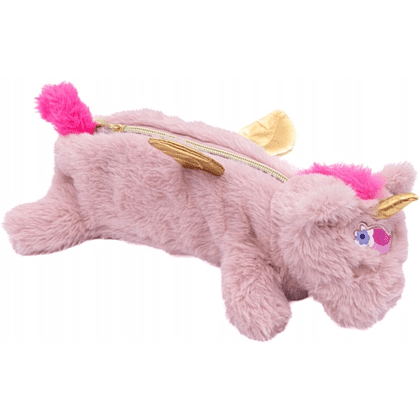 Пенал "Fluffy Unicorn", 1 отделение, розовый - 2