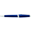 Ручка шариковая автоматическая "Cross Aventura", 0.7 мм, синий, серебристый, стерж. черный - 3