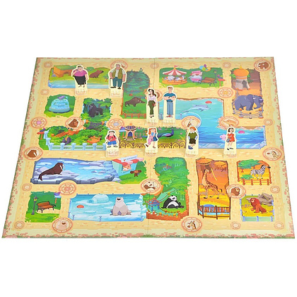 Игра настольная "Чебурашка: Зоопарк" - 4