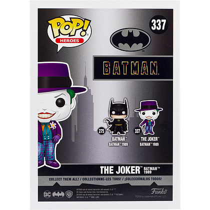 Фигурка Funko POP! Heroes DC Batman 1989 Joker w/Hat w/Chase 47709 - 4