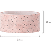 Клейкая лента "Оттенки розового", 15х3 мм/м, ассорти - 5