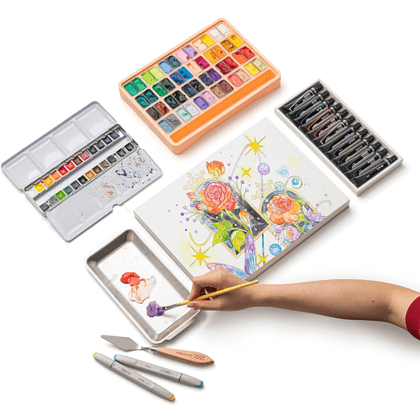 Блок-склейка для графики "Himi", 22,8х30,4 см, 180 г/м2, 90 листов - 4