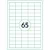 Самоклеящиеся этикетки универсальные "Rillprint new ", 38х21,2, белый - 3