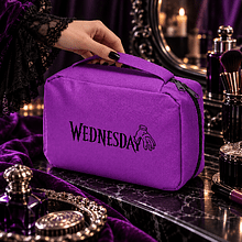 Несессер для путешествий "Wednesday. Hand", фиолетовый