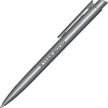 Ручка шариковая автоматическая "Dart Polished. Я тебя могну", 1.0 мм, стержень синий