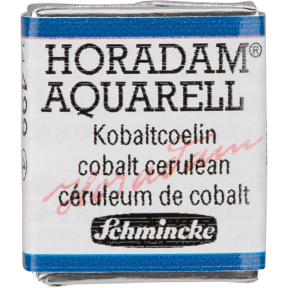 Краски акварельные "Schmincke Horadam", 499 кобальт церулеум, полукювета