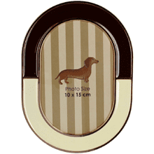 Фоторамка "KAL-8024", 10х15 см, коричневый