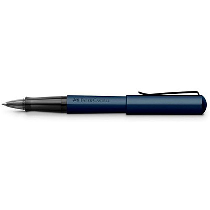 Ручка-роллер "Ink roller Hexo blue", синий, стерж. черный - 3