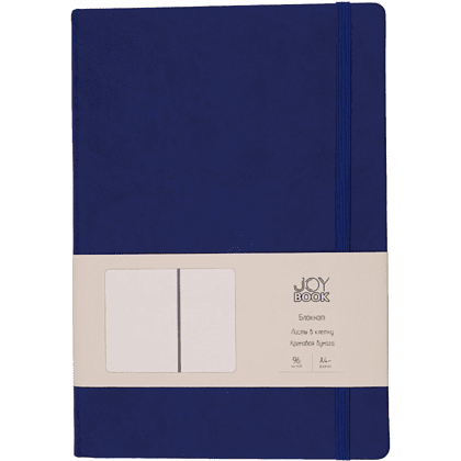 Блокнот "Joy Book. Спелая голубика", А4, 96 листов, клетка, синий - 2