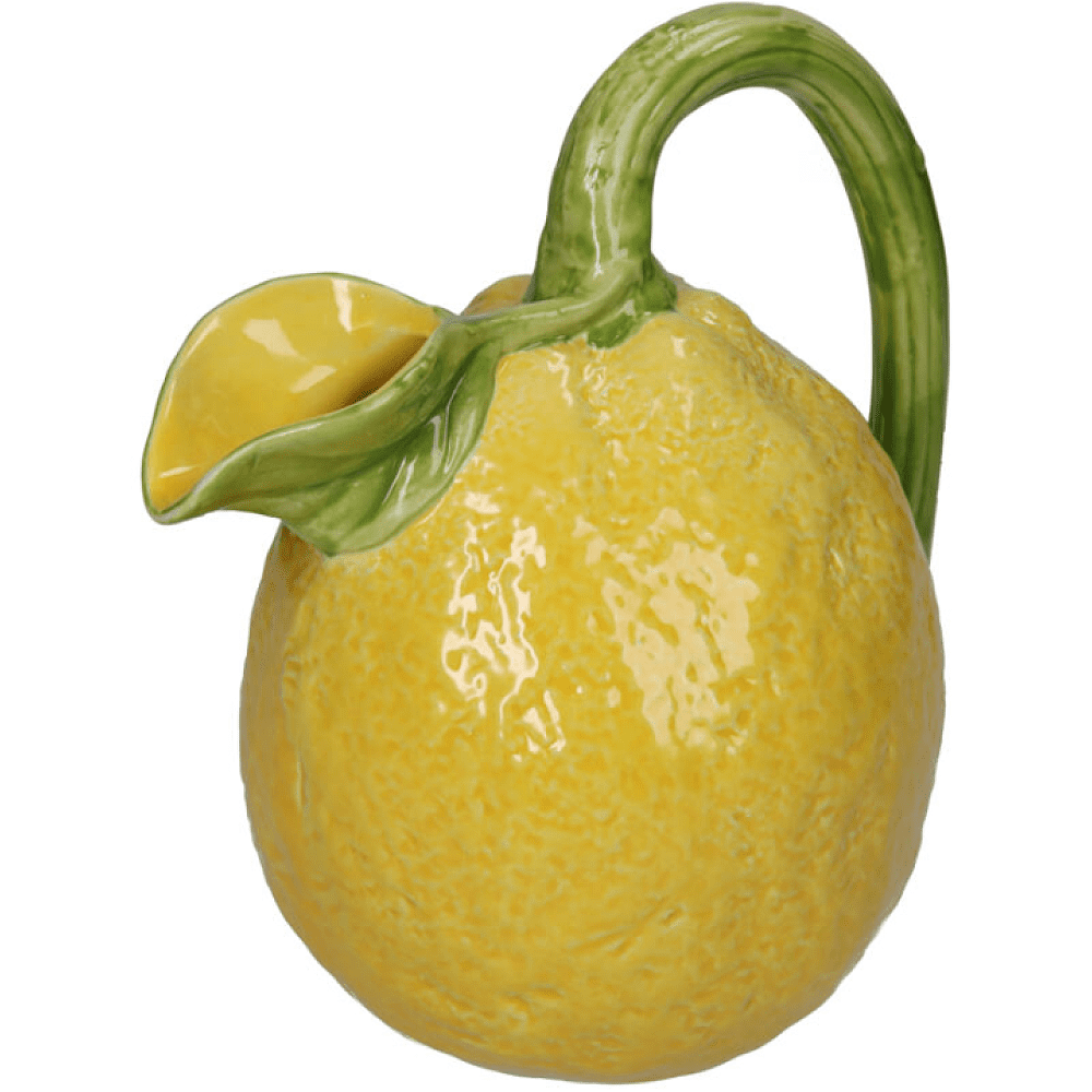Ваза "Lemon", фаянс, желтый, зеленый