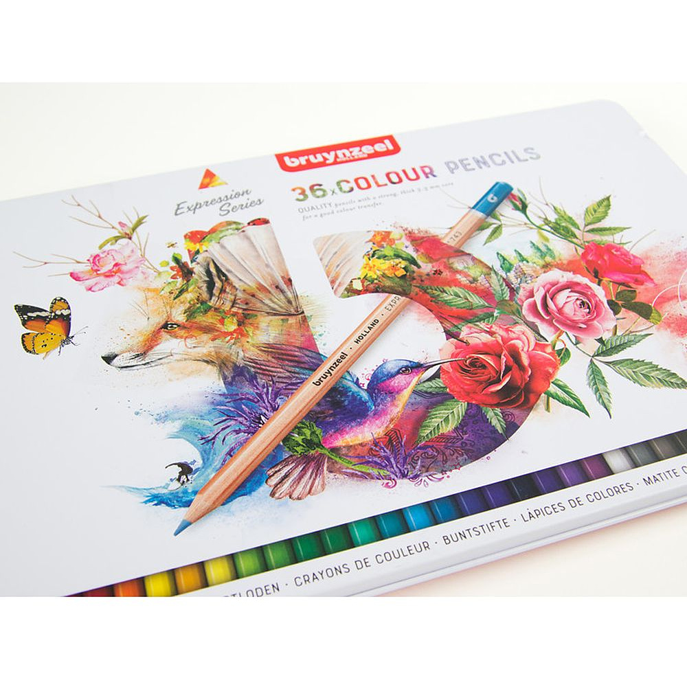 Набор цветных карандашей "Expression", 36 цветов - 8