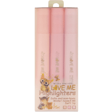 Набор маркеров текстовых “Love me”, 3 штук, ассорти