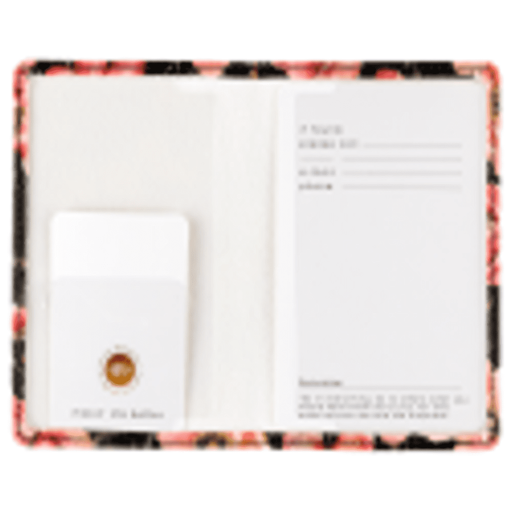 Обложка для паспорта "Flora. Pink Blossom", кожзам, розовый - 3