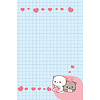 Блокнот "Kawaii Love", 10х15 см, 24 листа, в клетку, сиреневый - 3