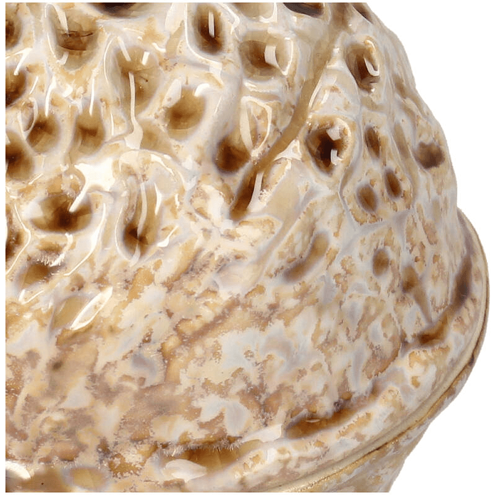 Шкатулка керамическая "Walnut", 10х9.5х11 см, коричневый - 4