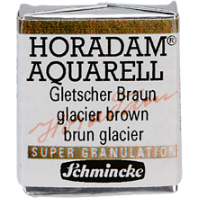 Краски акварельные "Schmincke Horadam", 964 коричневый glacier, полукювета