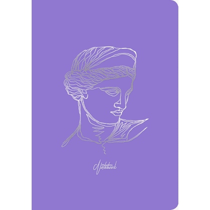 Тетрадь "Lavender day. Дизайн 6", А4, 40 листов, клетка, фиолетовый