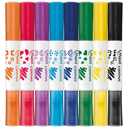 Фломастеры Maped "Color Peps Duo Stamps", 8 шт - 2