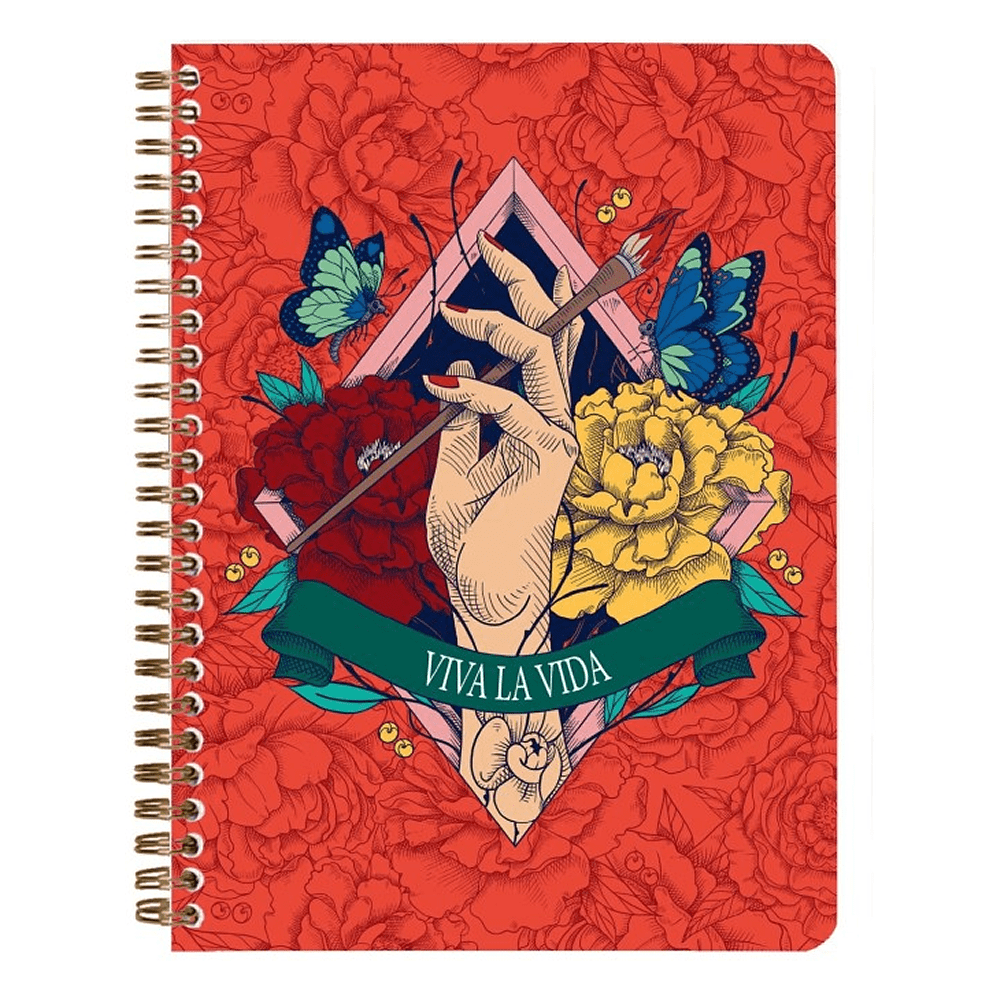 Блокнот "Frida Kahlo", А5, 74 листов, линейка, ассорти - 4