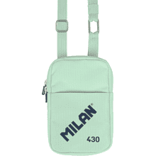 Сумка через плечо "430 SINCE 1918", 19х12.8х2.3 см, зеленый