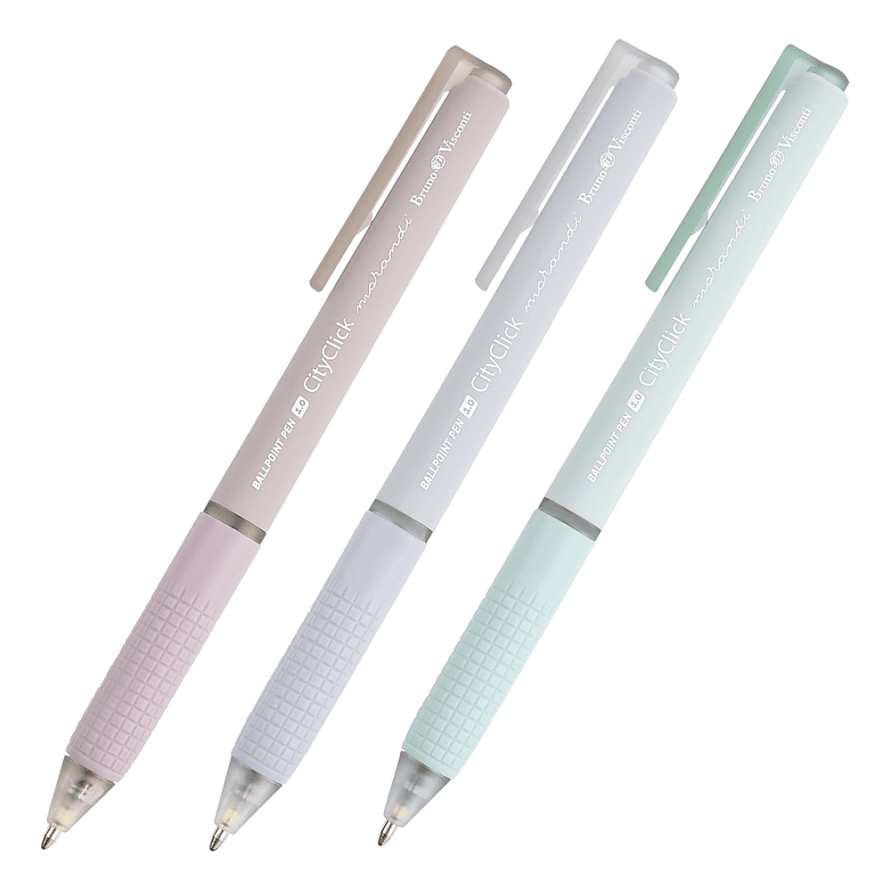 Ручка шариковая "CityClick. Morandi diamond", 1 мм., пластиковая, синий