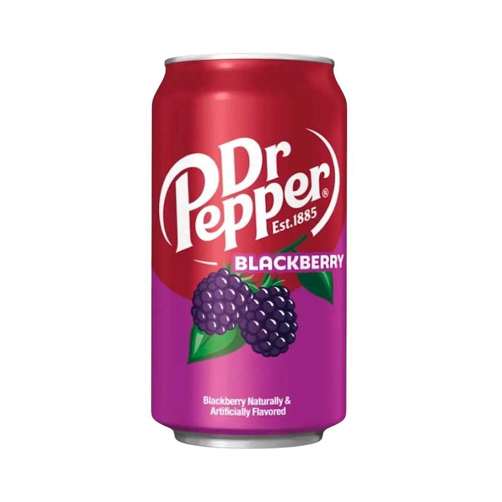 Напиток "Dr.Pepper", вкус ежевика, 0.355 л.