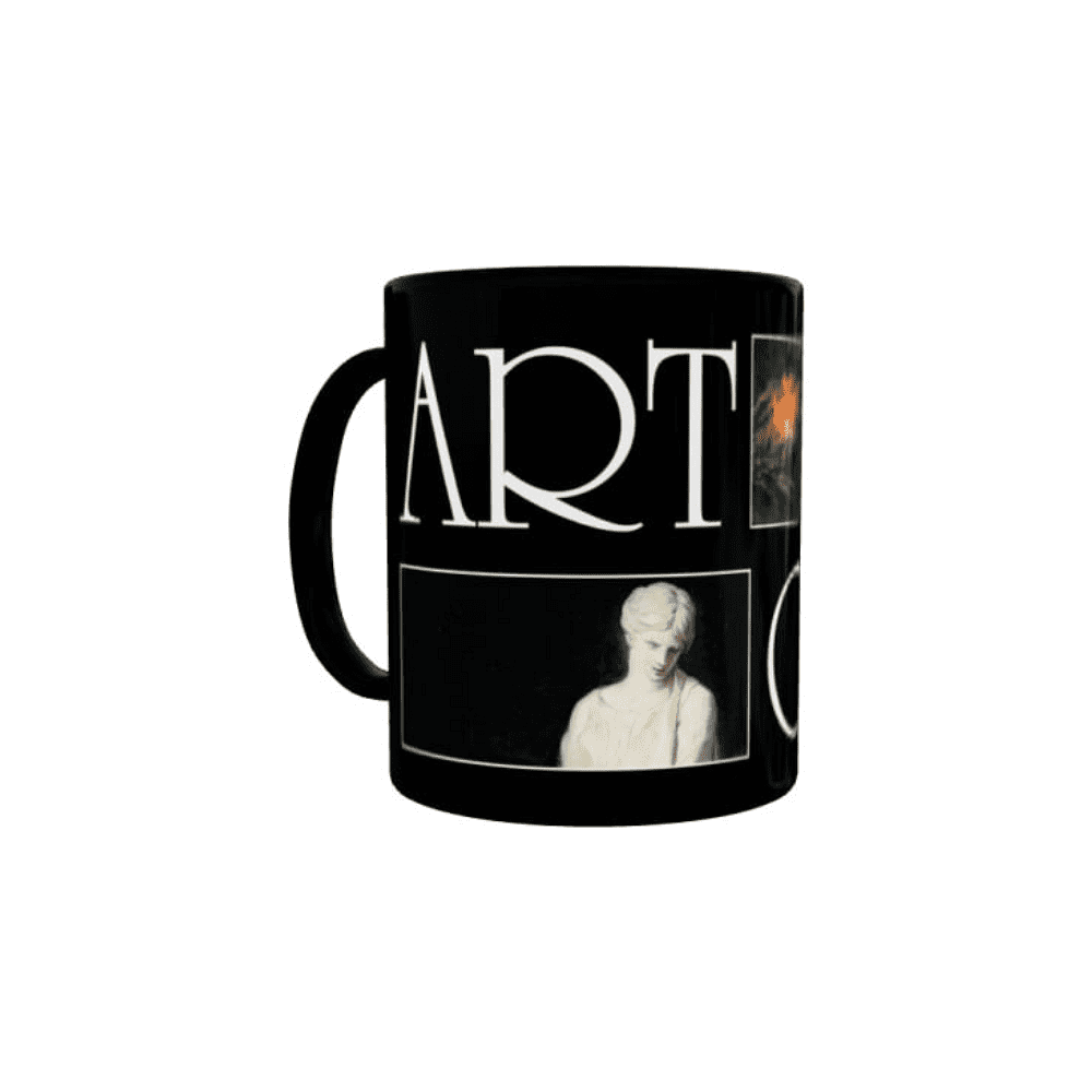 Кружка керамическая "ART CLUB. Фантазии художника. Пьер Юбер Сюблейра", 480 мл, черный