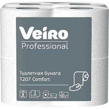 Бумага туалетная "Professional Comfort", 2 слоя, 8 рулонов