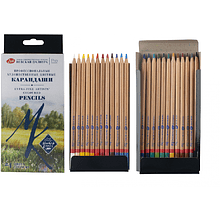 Цветные карандаши "Мастер-Класс", в картонной коробке, 24 цвета