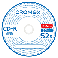 Диск CD-R Cromex, 700 Mb, Bulk, 50 шт
