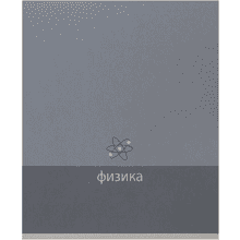 Тетрадь предметная "Физика. Pictogram", А5, 48 листов, клетка, серый