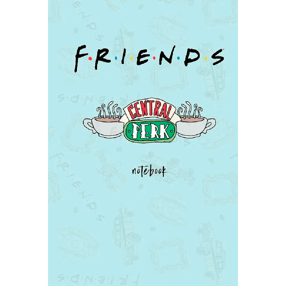 Блокнот "Friends. Central Perk", А5, 160 страниц, в точку