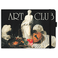 Скетчбук "Sketchmarker. ART CLUB. Фантазии художника. Пьер Юбер Сюблейра", 21x14.8 см, 140 г/м2, 80 листов, черный пейзаж
