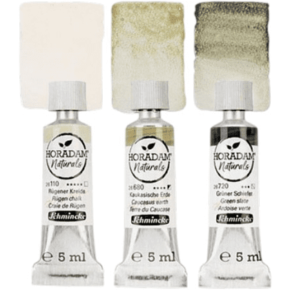 Краски акварельные "Schmincke. Horadam Naturals. Air", набор 3 цвета, 5 мл, тубы