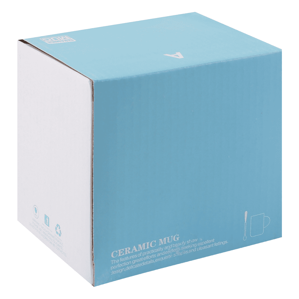 Кружка керамическая "Волшебный вечер", 400 мл, с крышкой и ложкой, ассорти - 6