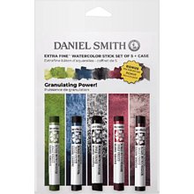 Набор стиков акварельных "Daniel Smith Aquatic Granulating Power Set", 5 цветов