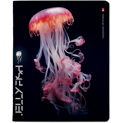 Тетрадь "Медузы. Фентези", A5, 48 листов, клетка, ассорти - 8