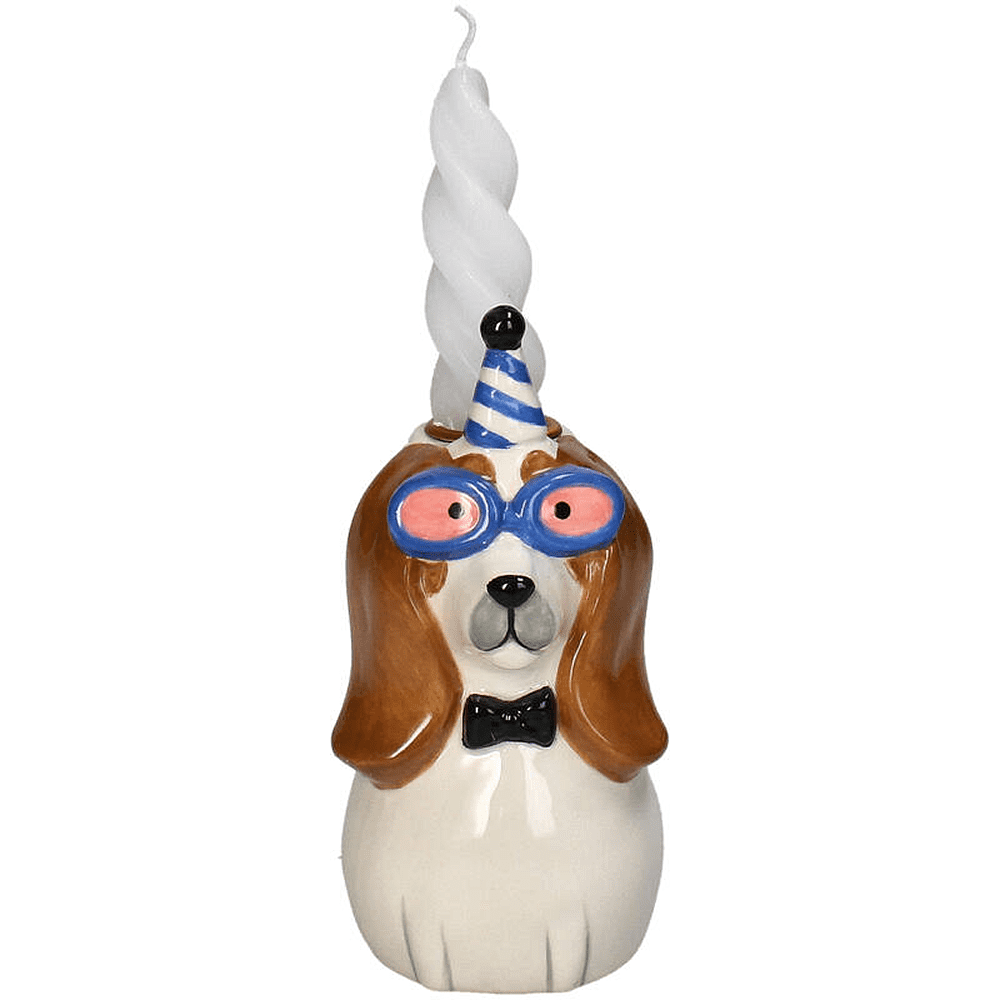 Подсвечник керамический "Dog", 7.3х7.3х14.4 см, разноцветный - 3
