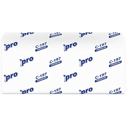 Полотенца бумажные  PROtissue V - сложение 200 листов, 2 слоя, 100% целлюлоза - 3