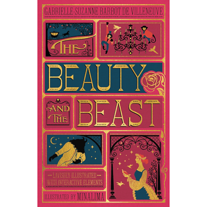 Книга на английском языке "The Beauty and the Beast – MinaLima Ed", Villenueve G.-S. B. 