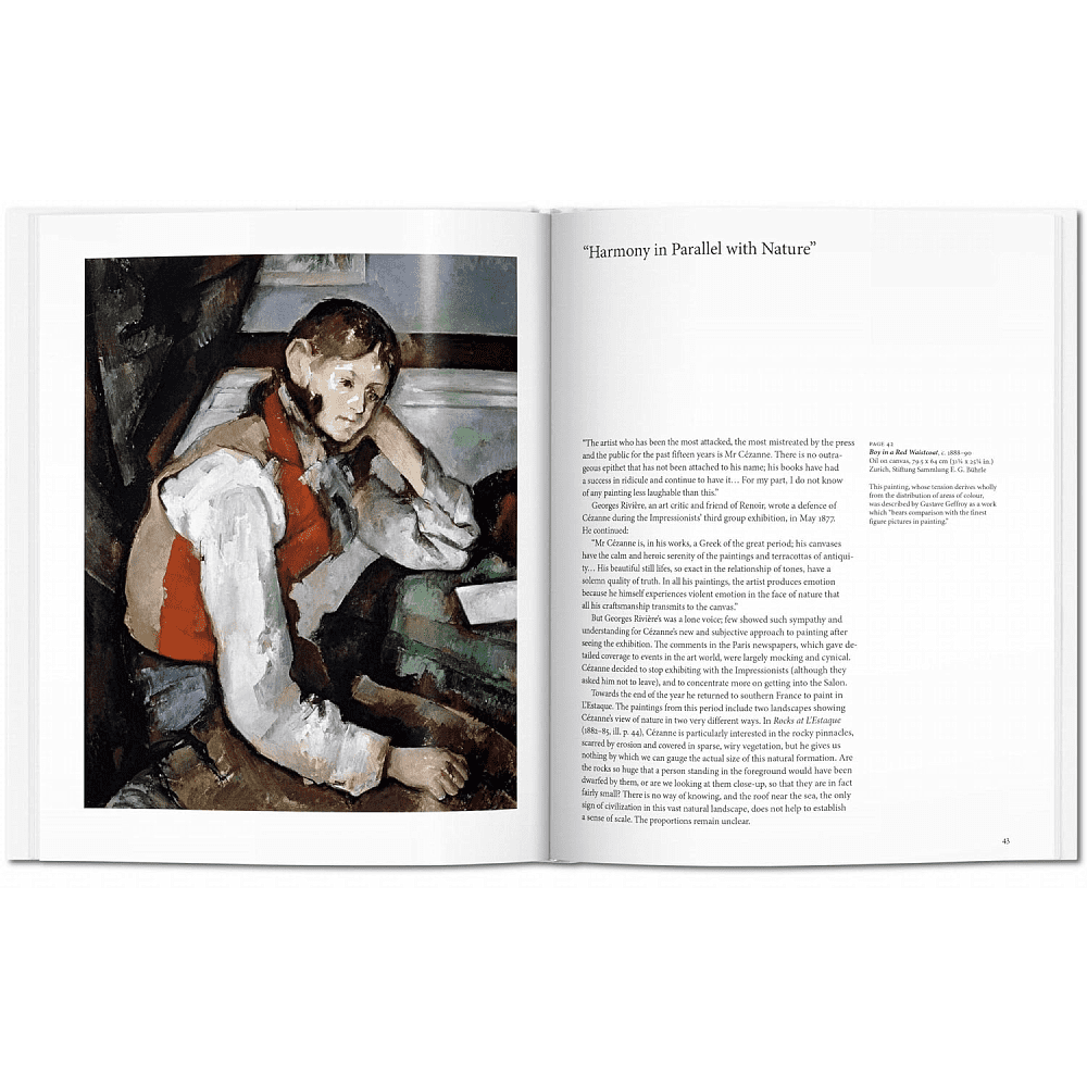 Книга на английском языке "Basic Art. Cezanne"  - 4
