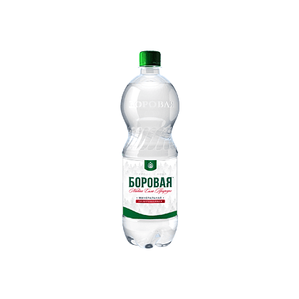 Вода минеральная "Боровая", газированная, 0.5 л