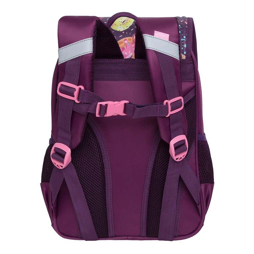 Рюкзак школьный "Donuts", фиолетовый - 3
