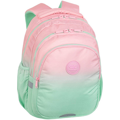 Рюкзак школьный CoolPack "Gradient strawberry", розовый, зеленый