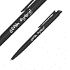 Набор ручек шариковых автоматических "Запасная ручка", 1.0 мм, черный, стерж. синий, 5 шт - 10