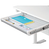 Стол Ergosmart E601S GREY, 900х600х(540-760) мм - 7