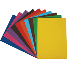 Картон цветной "Приключения Енота", А4, 10 цветов, 10 листов